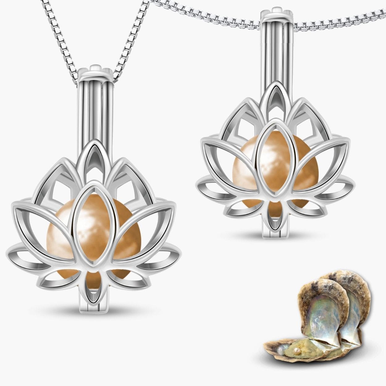 Lotus Kette + Armband Set