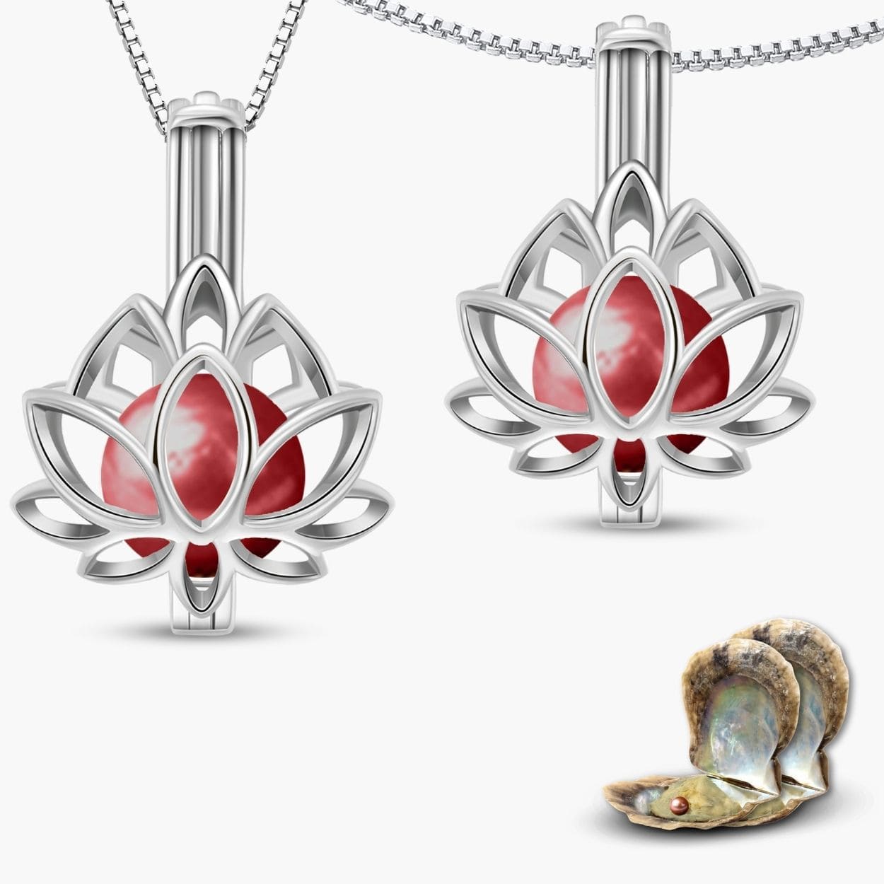 Lotus Kette + Armband Set